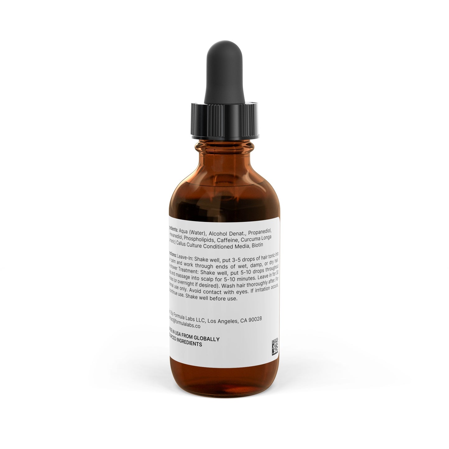 WRAPTstyle RootedStrength Vegan Hair Growth Tonic for Natural Hair, 2oz