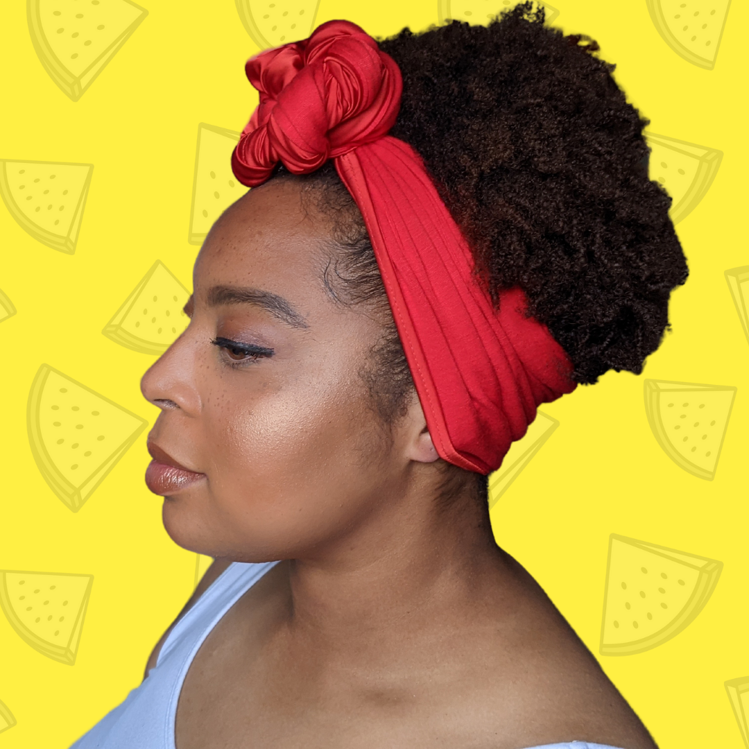 Top-Notch Top-Knot Satin Turban Headband