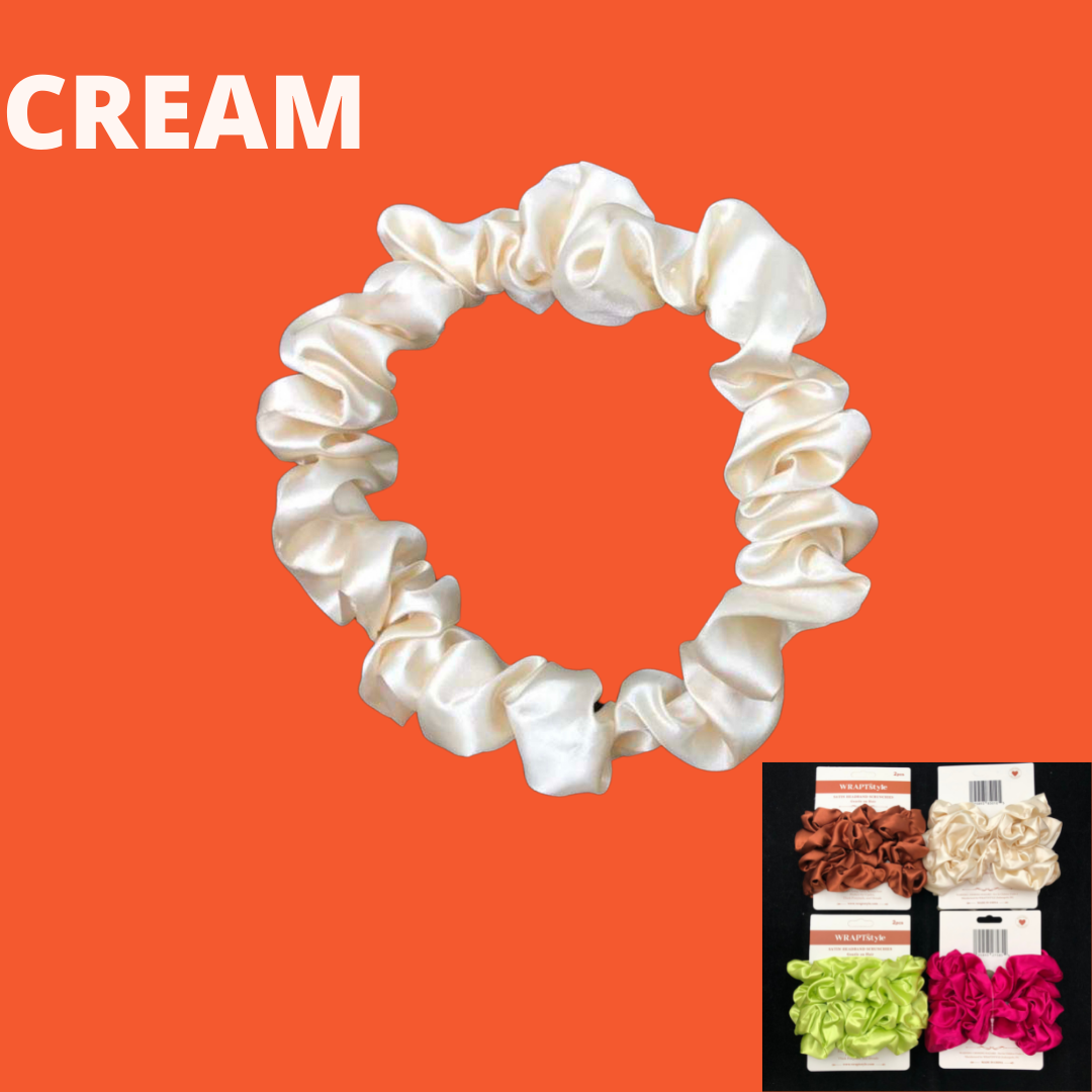 WRAPTScrunchies - Extra-Long Headband Scrunchies for Locs and Puffs(2pk)