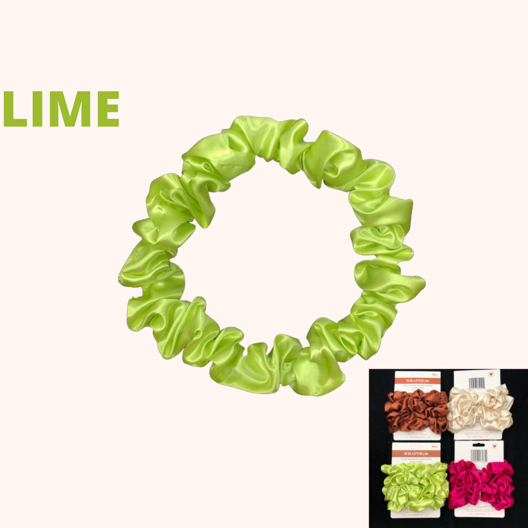 WRAPTScrunchies - Extra-Long Headband Scrunchies for Locs and Puffs(2pk)