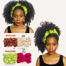 Load image into Gallery viewer, WRAPTScrunchies - Extra-Long Headband Scrunchies for Locs and Puffs(2pk)
